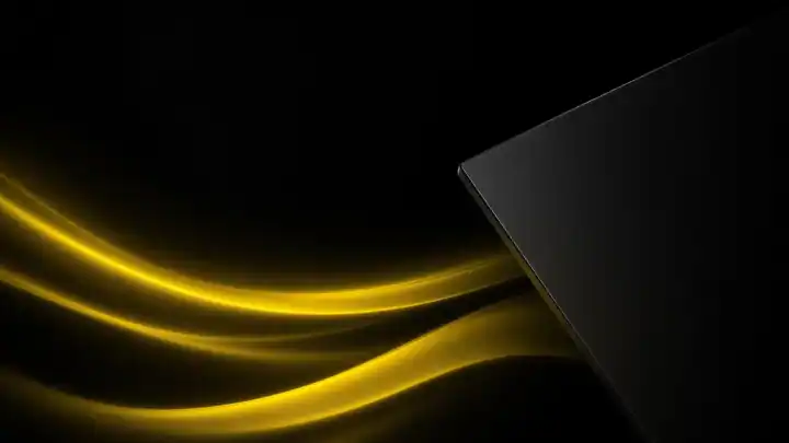 Abstraktes Wohnzimmerlicht als Symbol für Fernsehen über das Internet