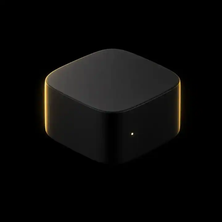 Generische Streaming-Box als Symbol für IPTV auf Android TV
